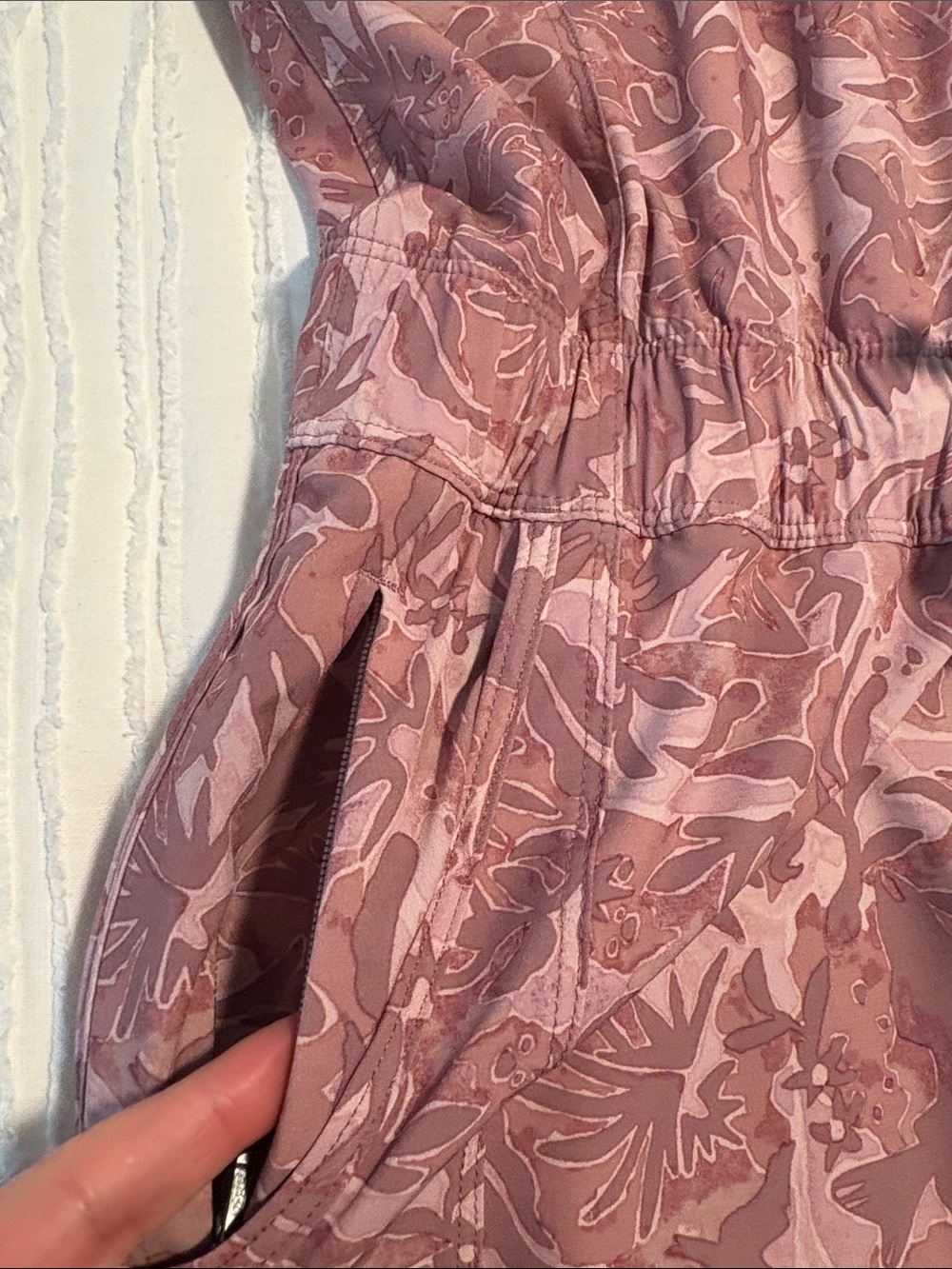 Patagonia Fleetwith Dress Floral Mauve O - Picture 8 of 11